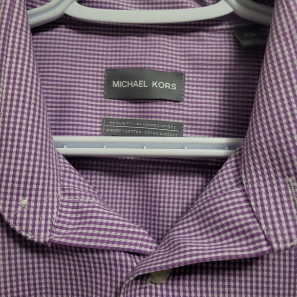 Michael Kors Men's button up dress shirt - Picture 2 of 5